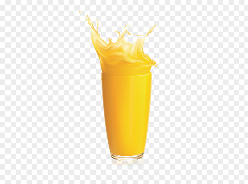 Glass Orange Juice Drink Harvey Wallbanger Non-alcoholic Highball PNG