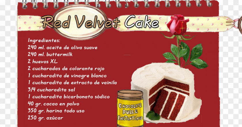 Red Velvet Cupcake Cake Brand Recipe Font PNG