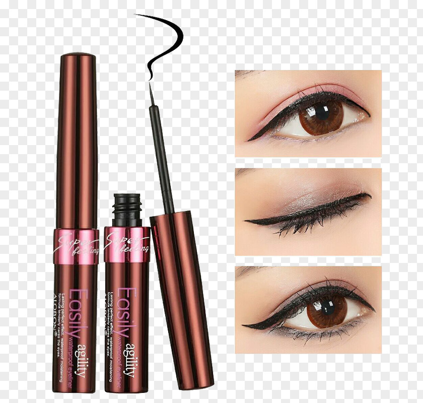 Urbis Waterproof Eyeliner Smooth Eye Liner Taobao Make-up Maybelline Pen PNG