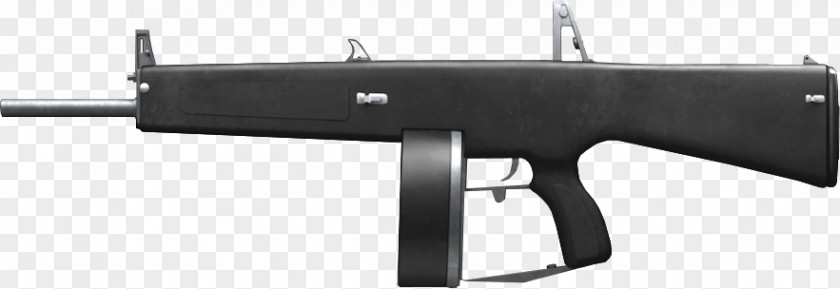 Weapon Atchisson Assault Shotgun Automatic Firearm PNG