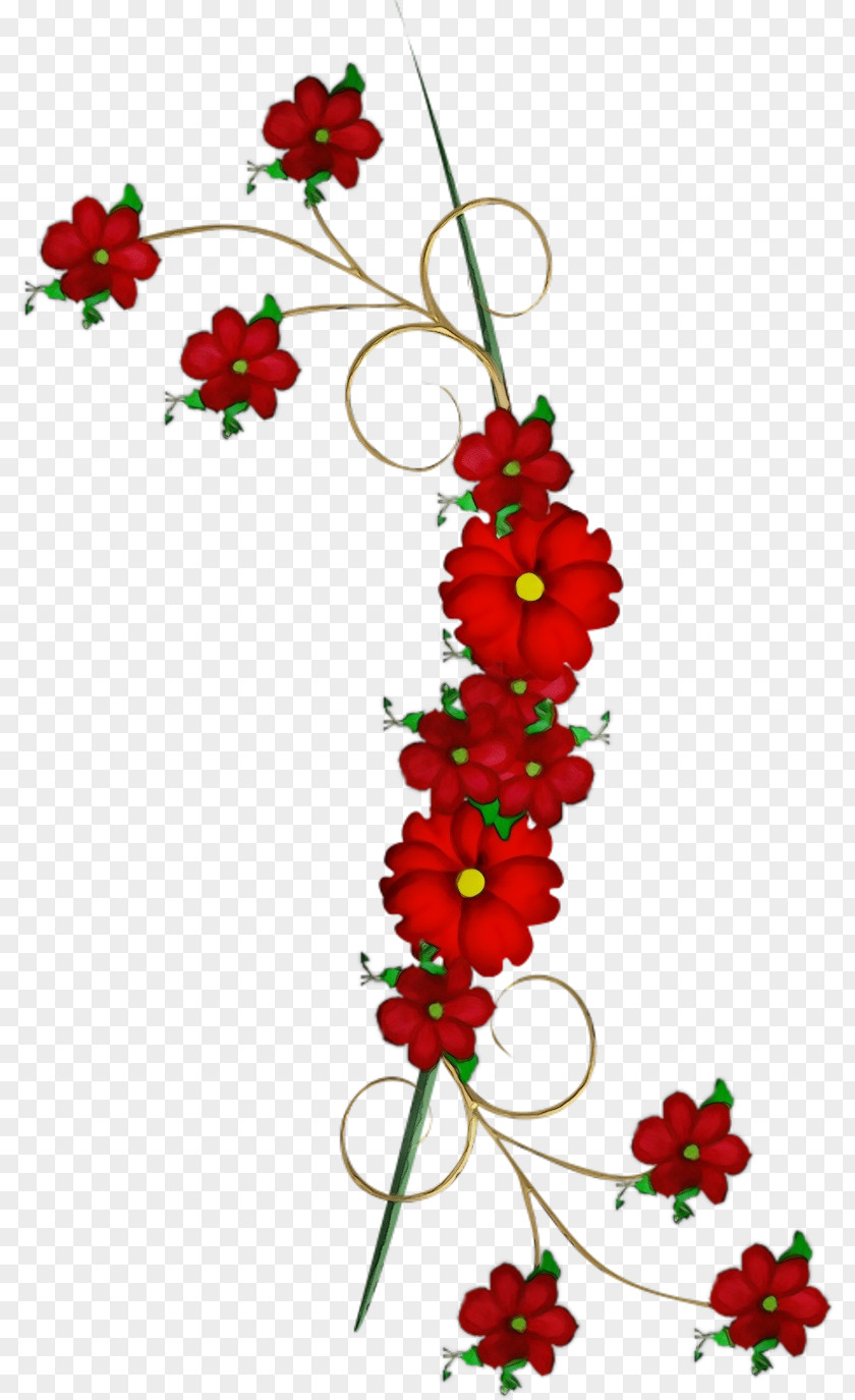 Holly Floral Design Artificial Flower PNG