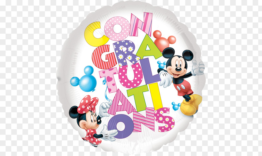 Minnie Mouse Mickey Mylar Balloon The Walt Disney Company PNG