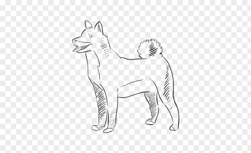 Puppy Whiskers Dog Breed West Highland White Terrier Line Art PNG