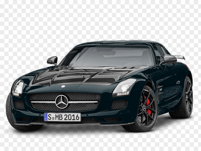 Car Mercedes-Benz SLS AMG Compact Supercar PNG