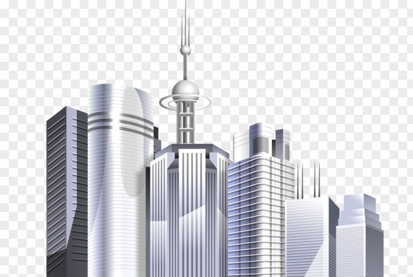 City ​​building Skyscraper Metropolis Air Conditioner PNG