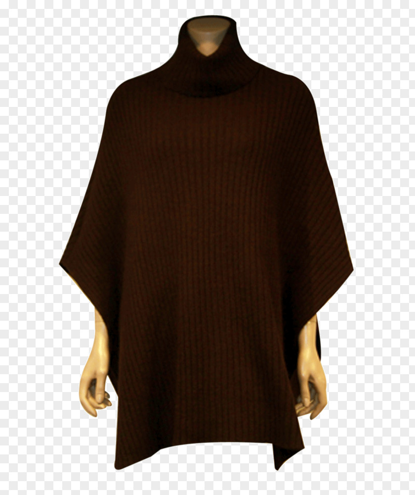 Poncho Outerwear Sleeve Neck PNG