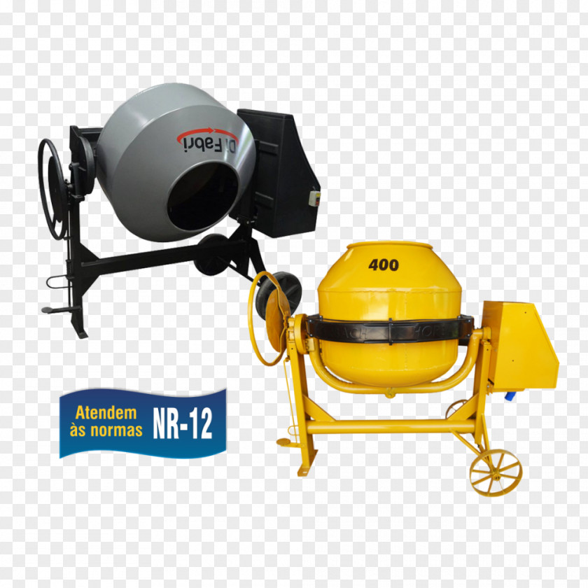 Rachadura Cement Mixers Architectural Engineering Equipamento Concrete Tool PNG
