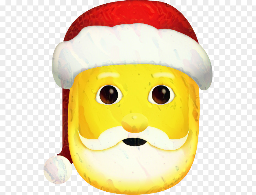 Smile Moustache Santa Claus Cartoon PNG