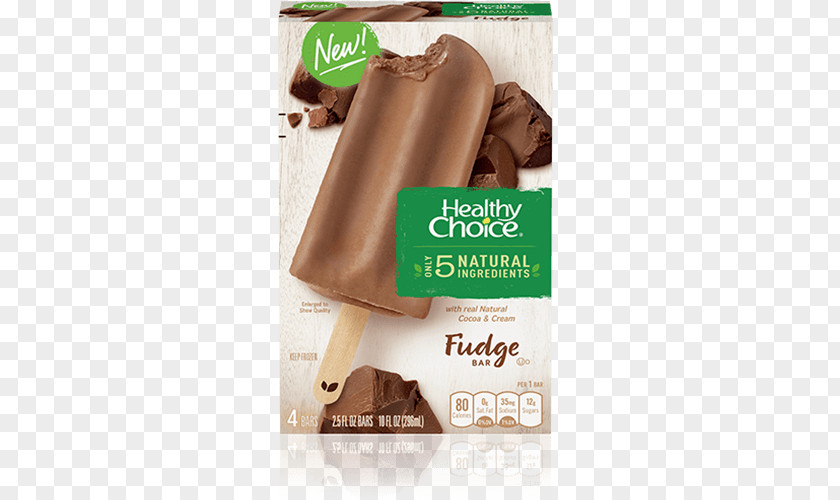 A Balanced Diet Fudge Ice Cream Chocolate Bar Healthy Choice PNG