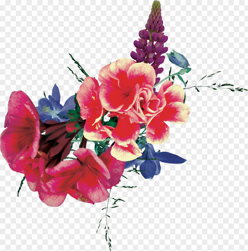 Butterfly Sweet Pea Artificial Flower PNG