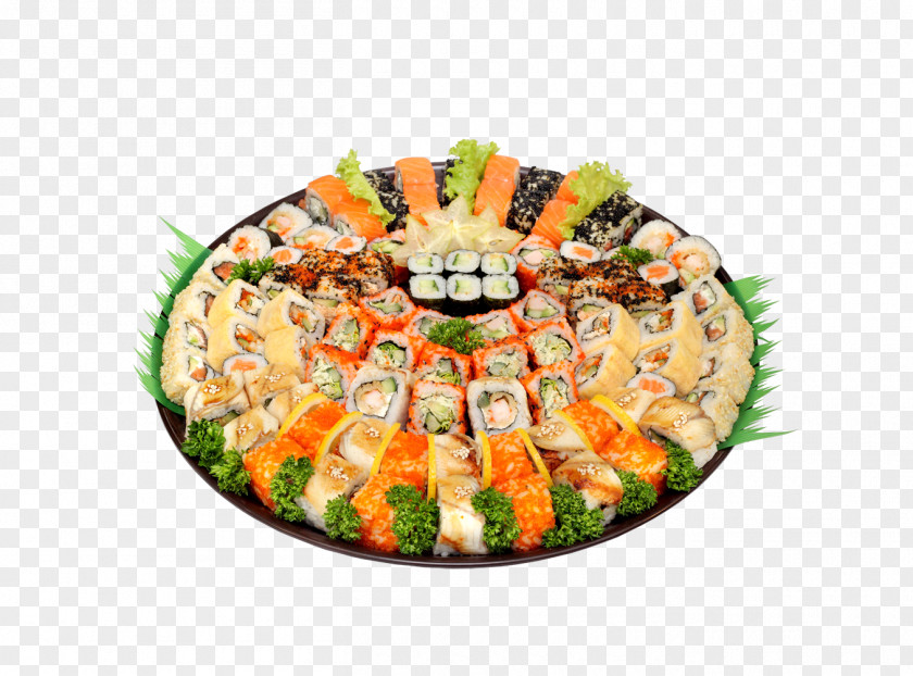 Sushi Image Makizushi Japanese Cuisine California Roll PNG