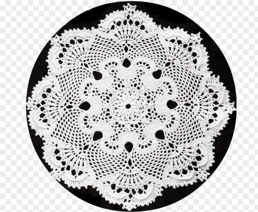 Table Cloth Napkins Doilies Crochet Knitting Pineapple Gallery PNG