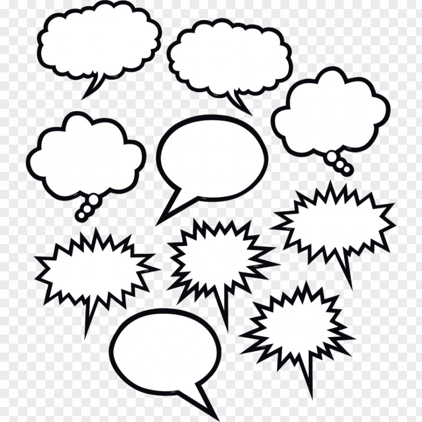 Thought Bubble Speech Balloon PNG