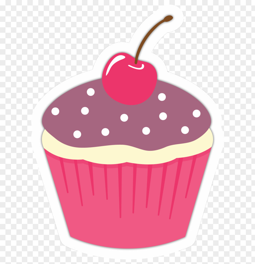 Birthday Cupcake Pound Cake Fritter Pin PNG