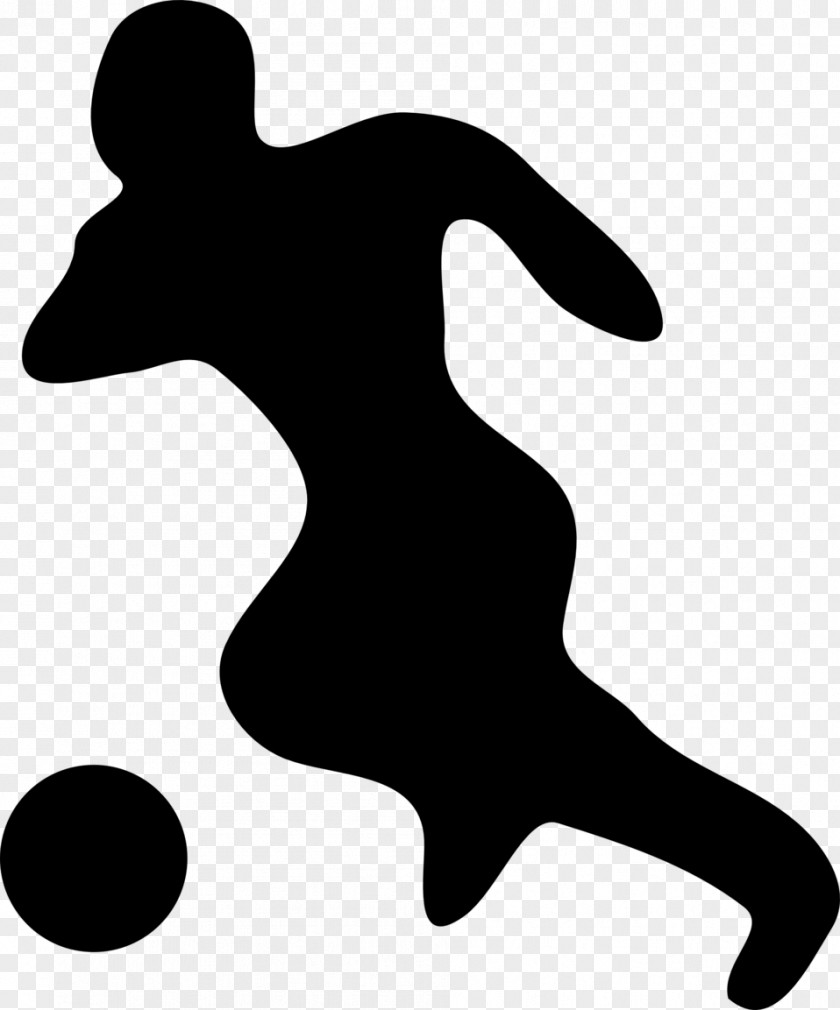 Football Player Dribbling Clip Art PNG