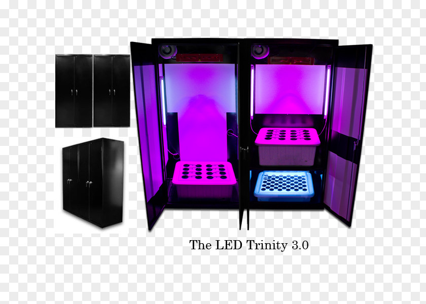 Hydroponic Grow Box Hydroponics Light-emitting Diode Growroom SuperCloset PNG