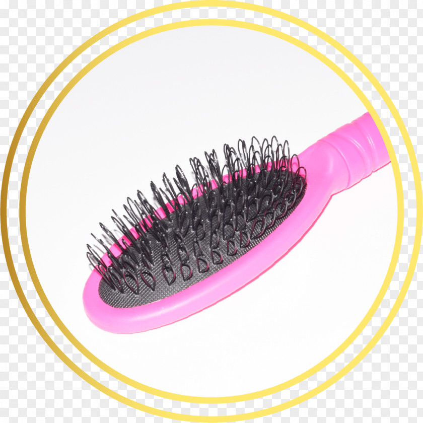 Pink Brush Artificial Hair Integrations Clothing Accessories Tool PNG