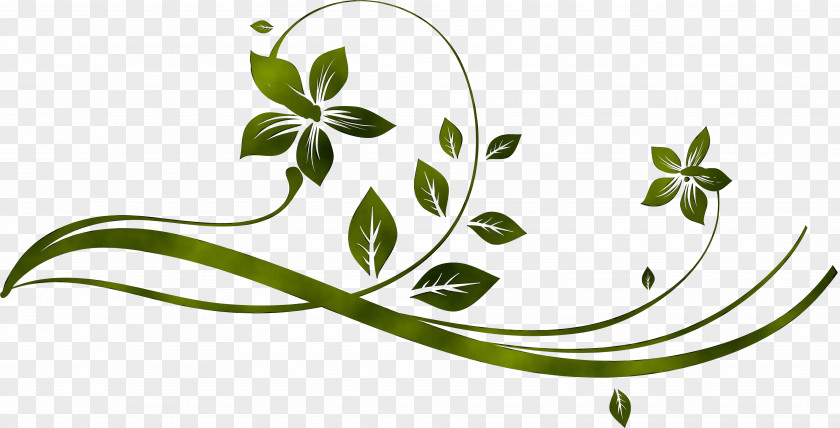 Clip Art Line Flower Plant Stem PNG