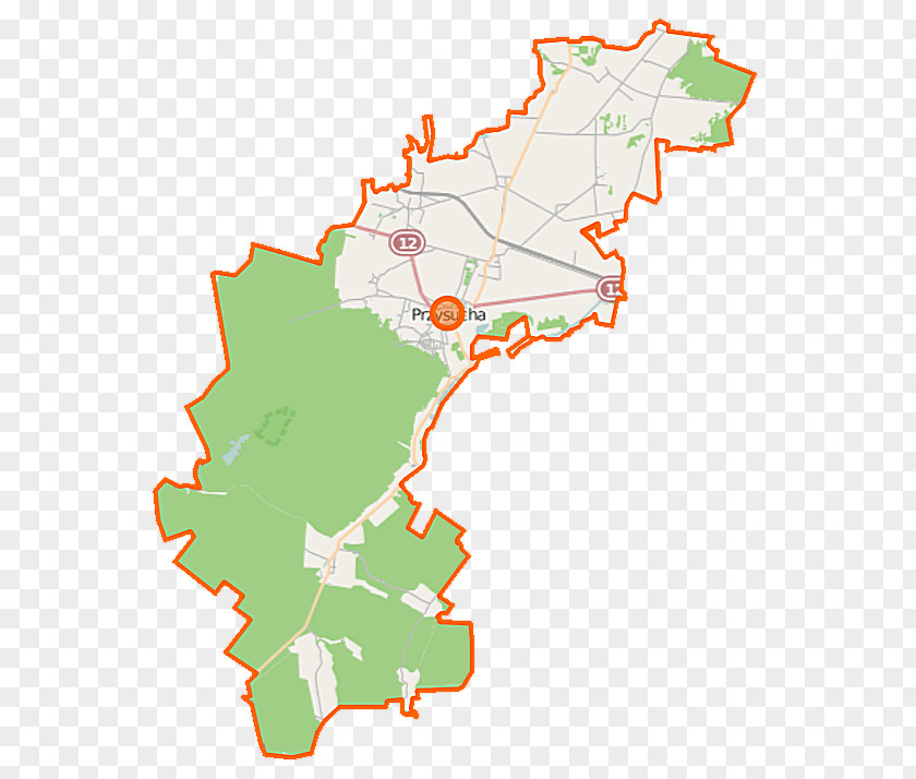 Location Map Hucisko, Przysucha County Ruski Bród Beźnik Pomyków, Masovian Voivodeship PNG