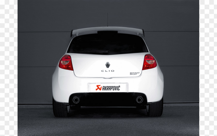 Renault Clio Sport III RS Exhaust System Car PNG