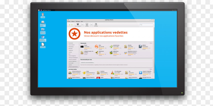 Xubuntu Computer Monitors Display Advertising Screenshot Font PNG