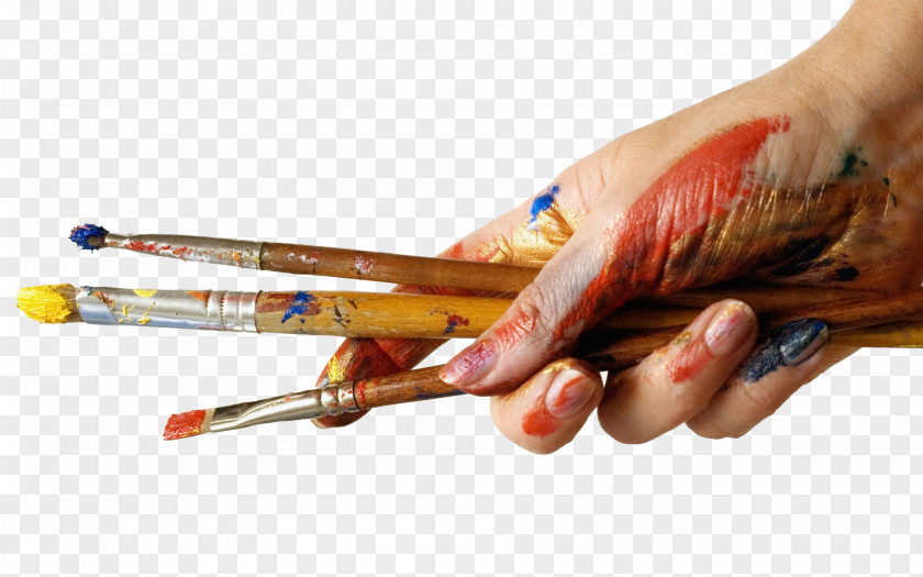 Brush Pen Oil Painting Paintbrush Color PNG