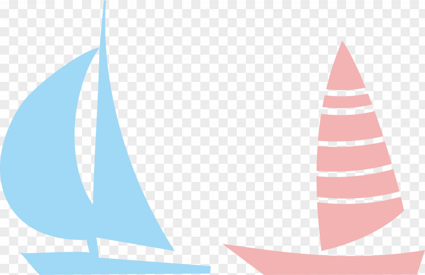 Hand-painted Sailing Euclidean Vector Illustration PNG