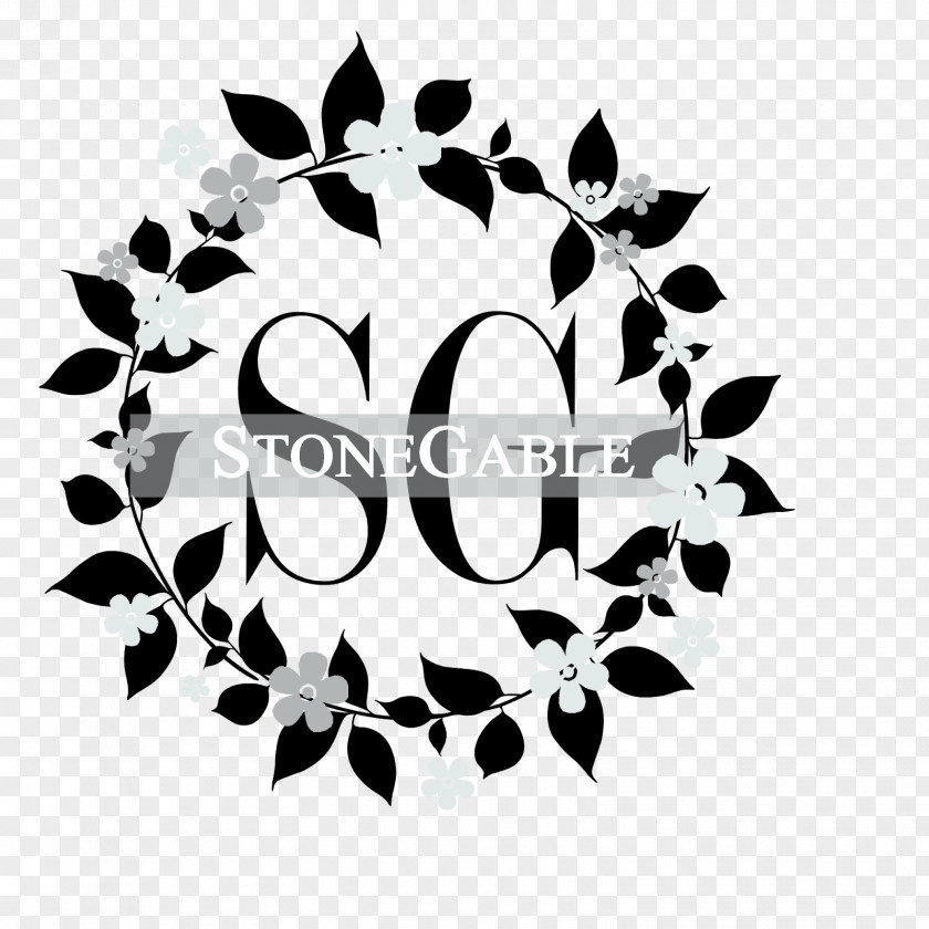 Leaf White Font PNG