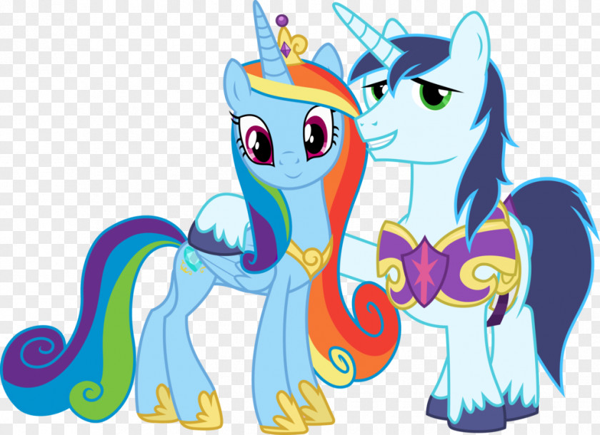 Straight Rainbow Princess Cadance Shining Armor Twilight Sparkle Dash Pony PNG