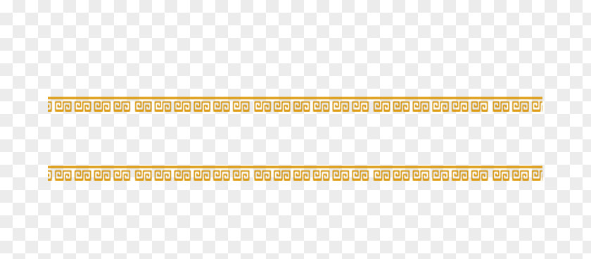 Yellow Decoration Edge Material Pattern PNG