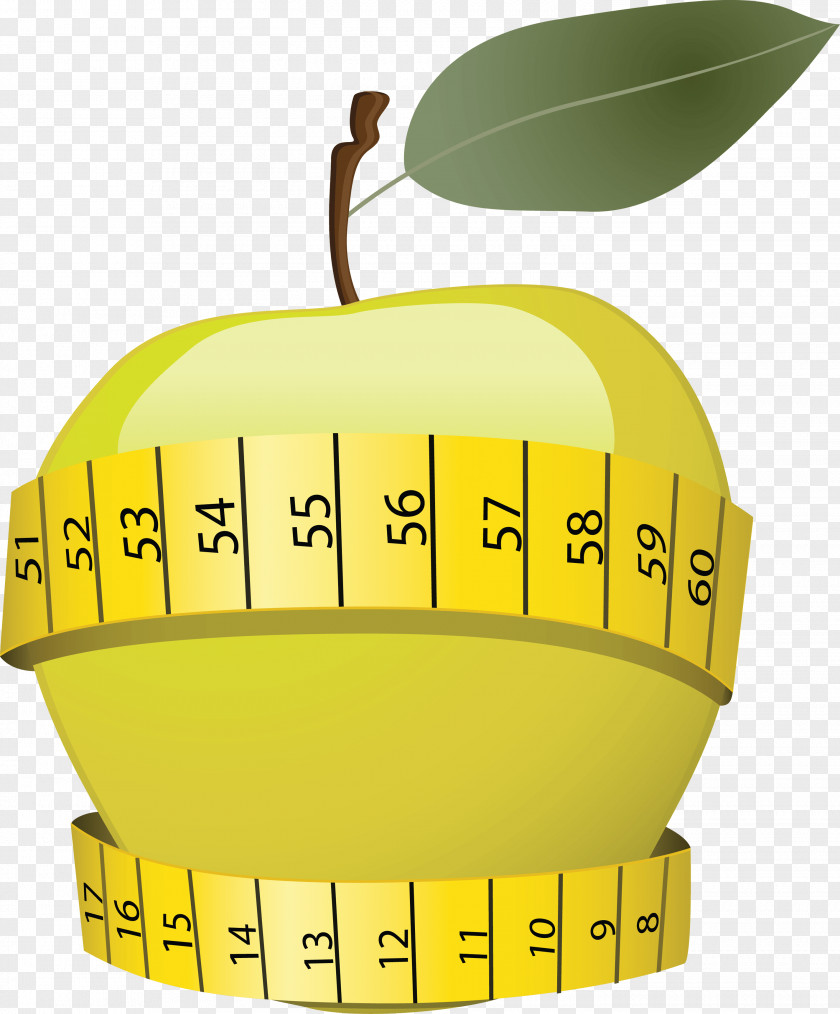 ALL FRUITS Apple Tape Measures Measurement PNG