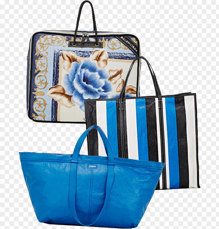 Bag Tote Blue Handbag Balenciaga PNG