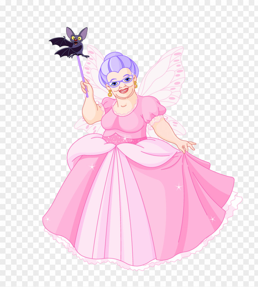 Cinderella Fairy Godmother Royalty-free PNG