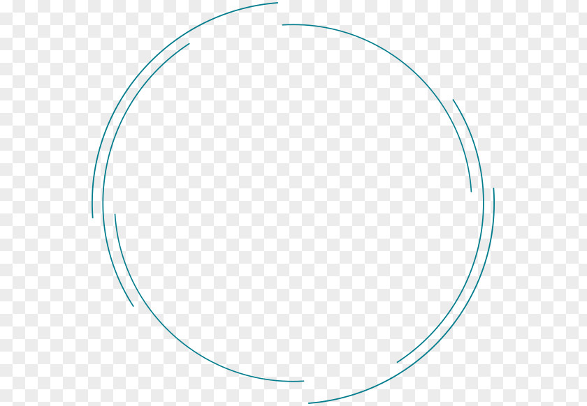 Glowing Halo Circle Turquoise Teal Point Oval PNG