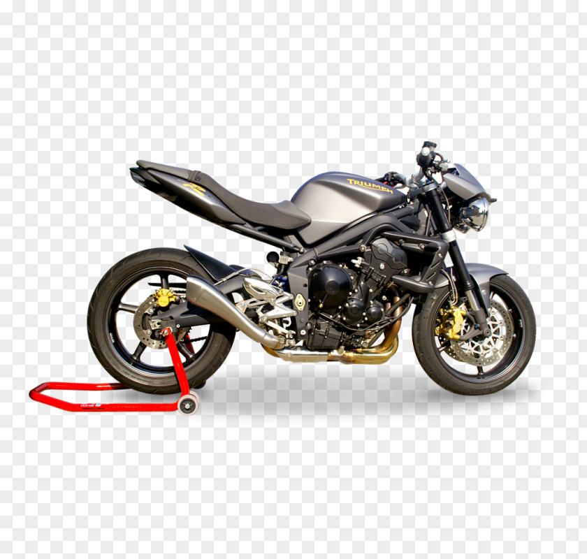Motorcycle Triumph Motorcycles Ltd Street Triple Exhaust System Car PNG