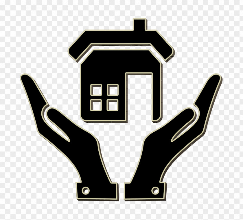 Sweet Home Icon Buildings Open Hands And A PNG