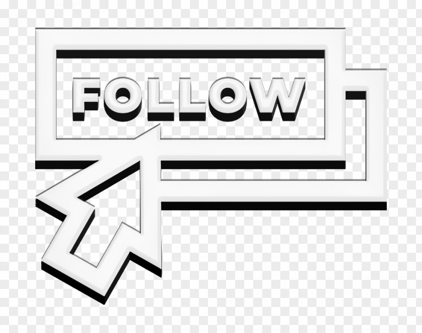 Follow Icon Social Media PNG