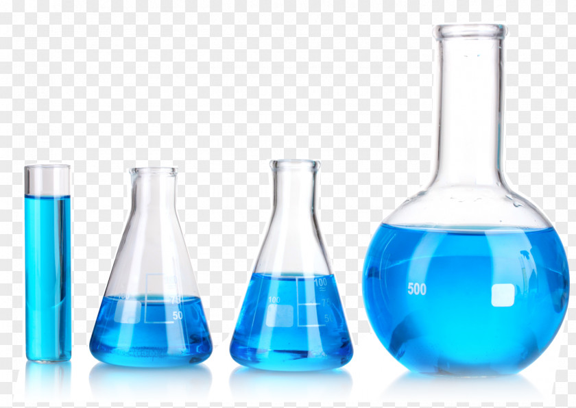 Laboratory Chemistry Test Tubes Glassware Flasks PNG
