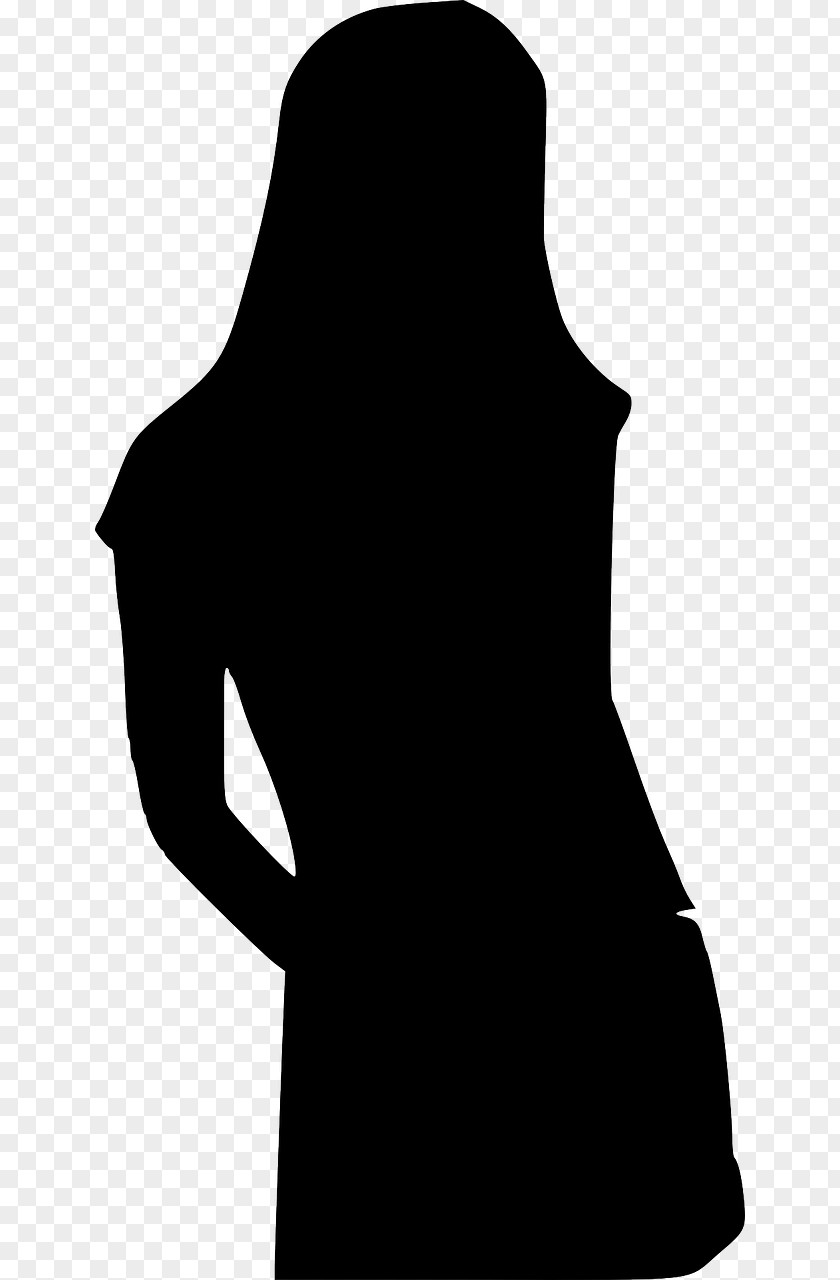 Silhouette Female Clip Art PNG