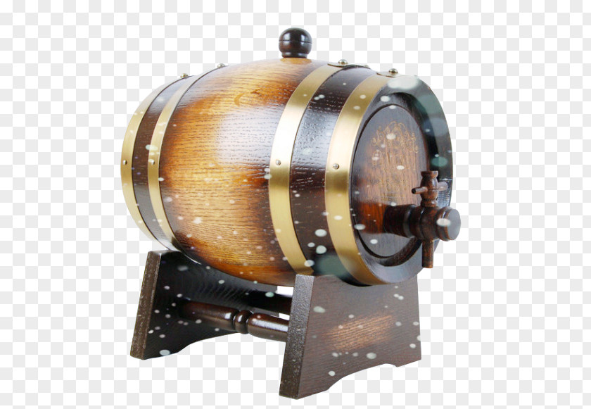Wine Jar Barrel Oak Wood Box PNG
