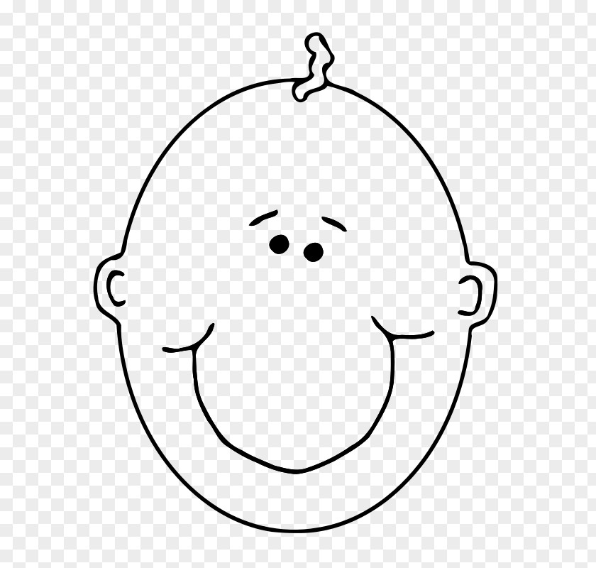 Face Infant Clip Art PNG