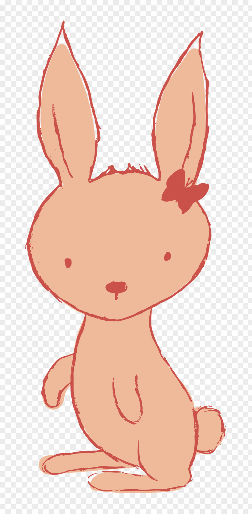 Hares Rabbit Drawing PNG