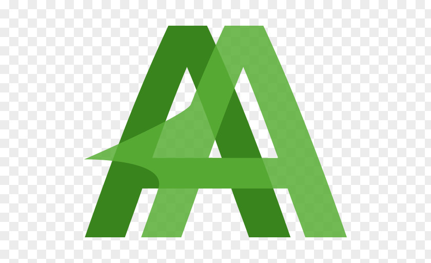 Line Logo Angle Green PNG