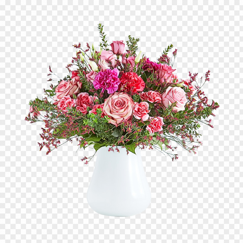 Peony Hydrangea Pink Flower Cartoon PNG