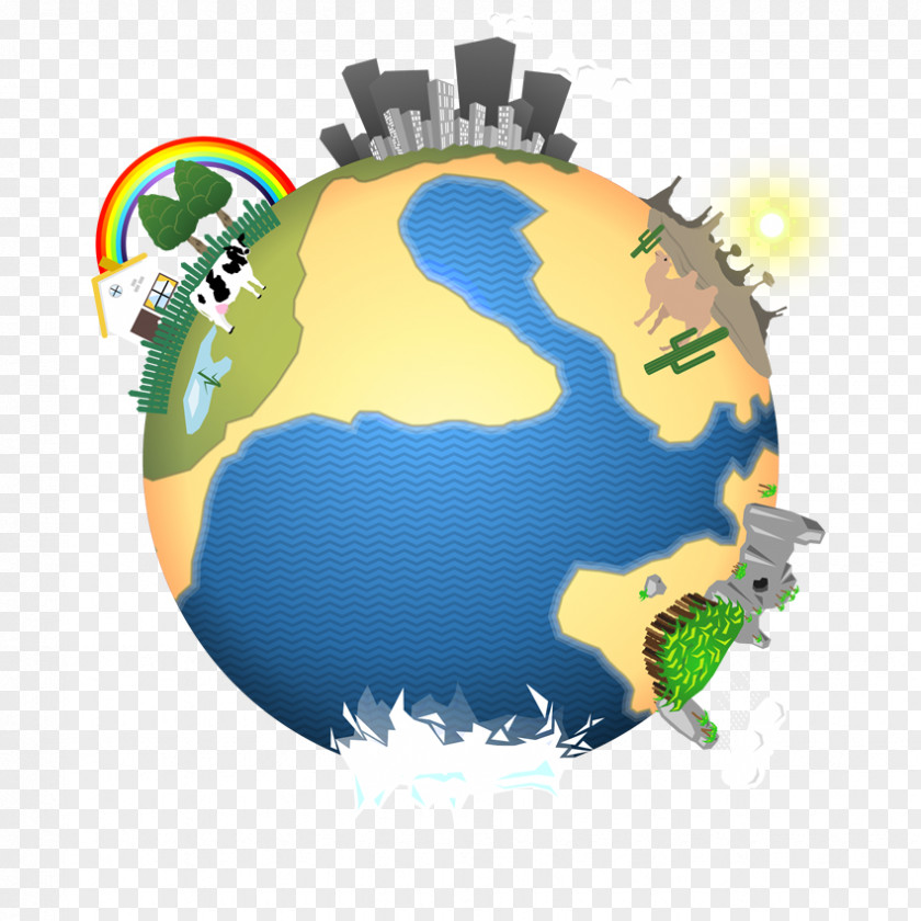 Sights Of The World Infant Toddler Globe Earth PNG