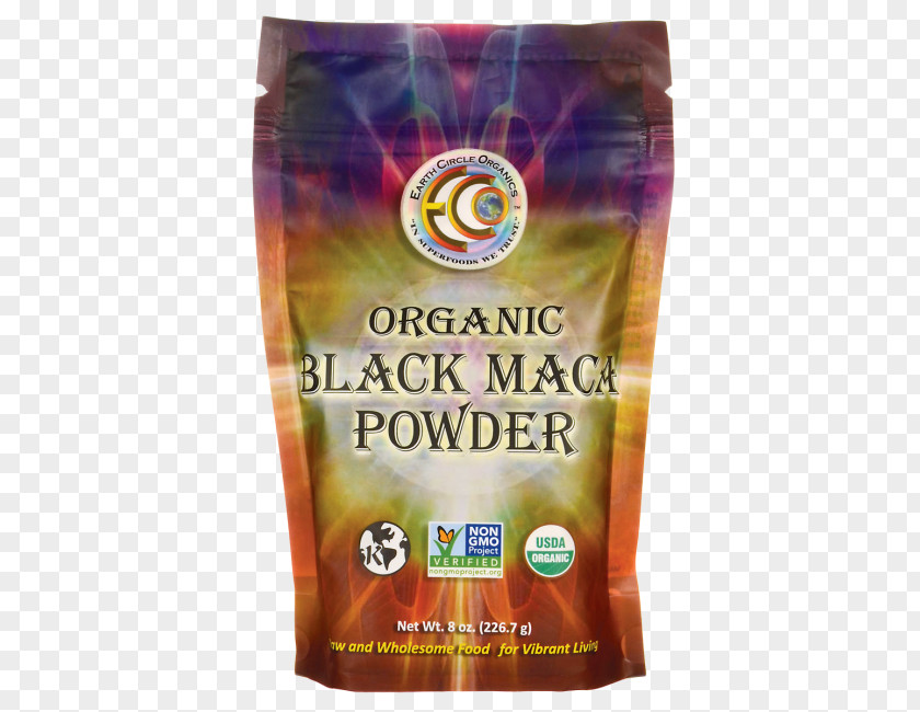 Earth Circle Organic Food Raw Foodism Maca Superfood Swanson Health Products PNG