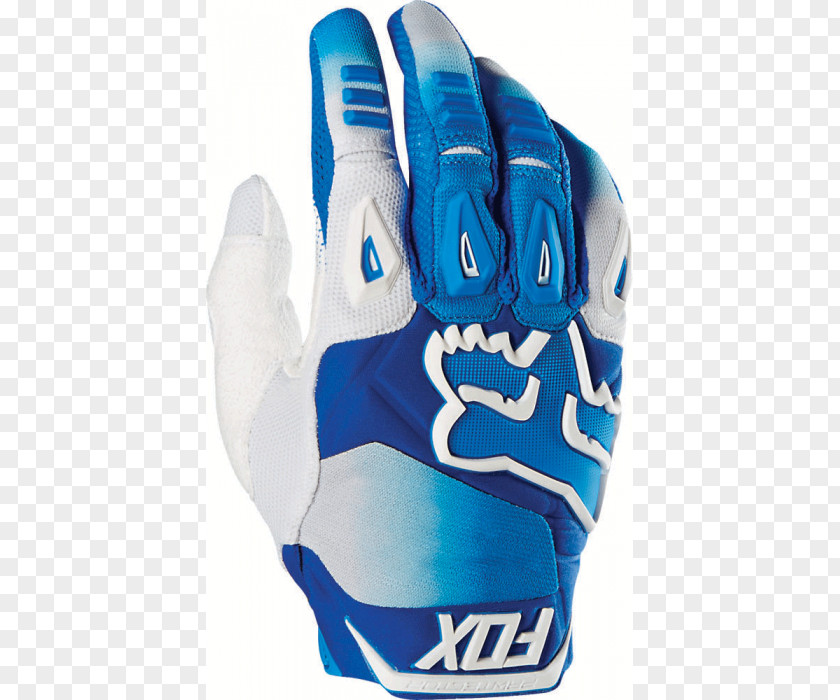 Finger Crossed Lacrosse Glove Clothing Blue White PNG