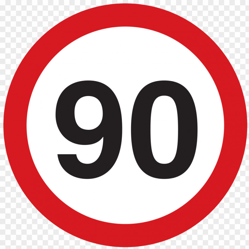 Kilometer Per Hour Speed Limit Miles Traffic Sign PNG