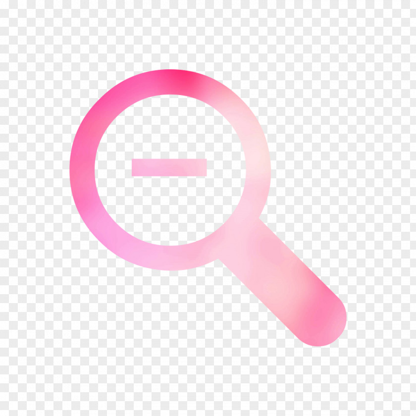 Magnifying Glass Product Design Font PNG