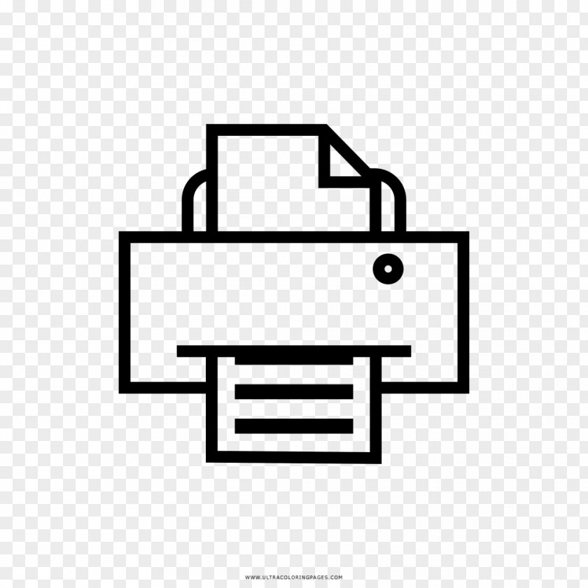 Printer Coloring Book Drawing PNG